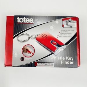 Totes Whistle key Finder For Her. 3 functions in one
